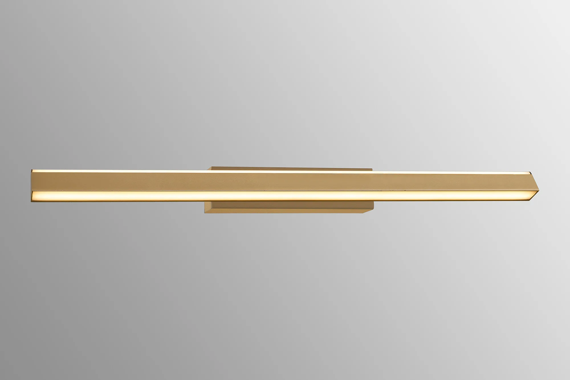 Lineal Painted Gold Wall Lights Mantra Flush Wall Lights